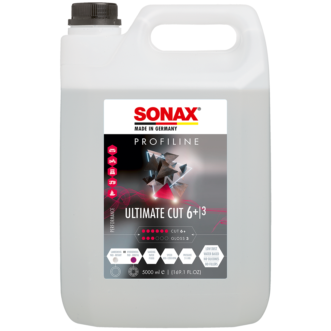 SONAX Profiline UltimateCut 06-03 5L - Rotary/Orbital